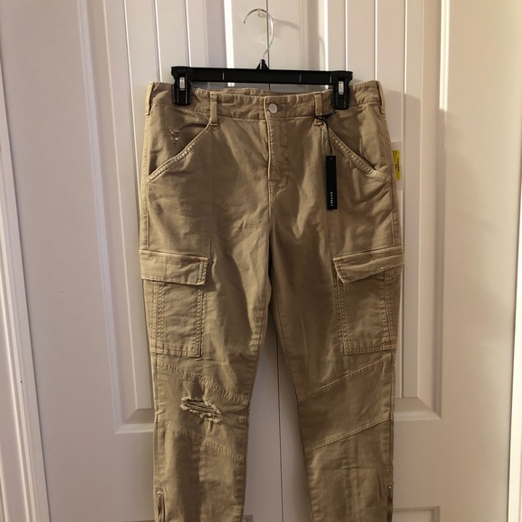 J Brand Houlihan Mid Rise Skinny Crop Cargo Pants - Picture 5 of 12